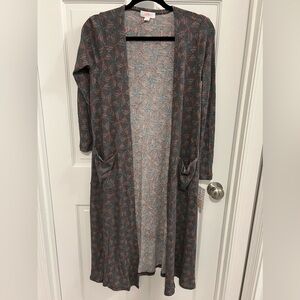LuLaRoe Sarah duster, Size XS